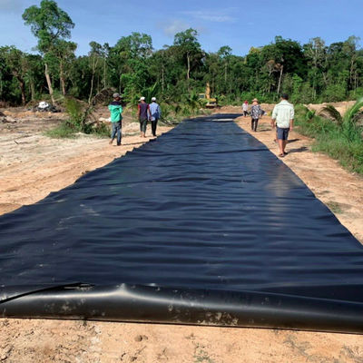 Style de conception industrielle 0,5 mm 0,75 mm 1 mm géomembrane HDPE pour revêtement d'étang agricole