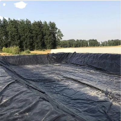 Géomembrane EVA en polyéthylène à haute densité noir pour réservoirs d'eau agricoles
