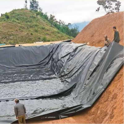 0.75mm HDPE géomembrane imperméable à l'eau pour le réservoir de lac artificiel