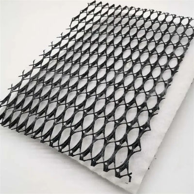 Réseau de drainage composite HDPE de 4 mm-8 mm d'épaisseur Réseau de drainage à l'approvisionnement direct pour la couleur blanche