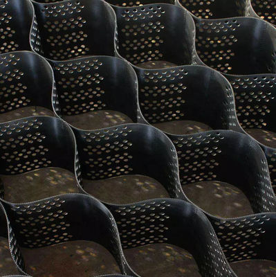 Grille de gravier de nid d'abeille à haute résistance à la pellicule pour le renforcement et la stabilisation du sol