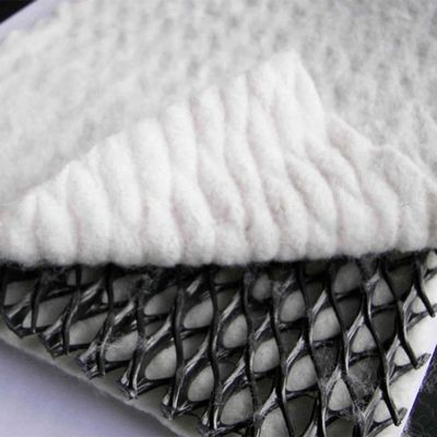 Largeur de 2m à 4m Réseau de drainage géonet composite géotextile plastique pour les solutions de projet