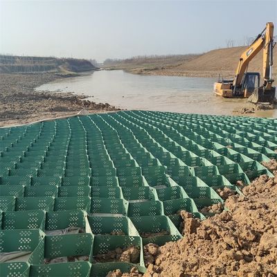 Les géocellulés en HDPE noir sont la solution ultime pour lutter contre l'érosion et stabiliser le sol