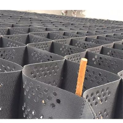 1000-1420N / 10CM résistance à l' écaillage géocellulés en HDPE pour allées en gravier