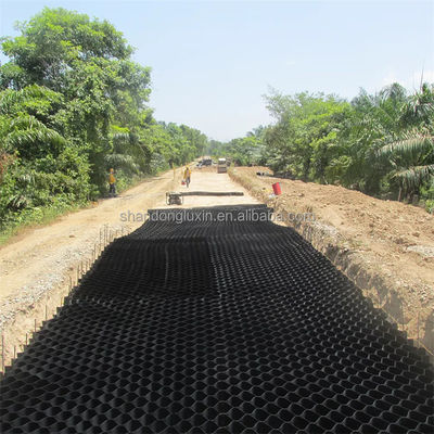 Geocelle de renforcement de protection contre les pentes raides pour la stabilisation et le renforcement des routes