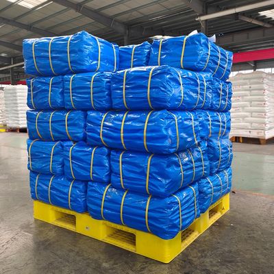 Couverture de toit en PE revêtu de bâton imperméable à l'eau et léger couverture de toit en PE en polyéthylène bleu