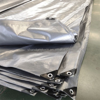 Couverture de camion de revêtement PE résistant aux déchirures 100% étanche Couverture de chargement en Afrique Tarpaulin