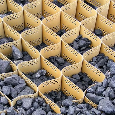 1.1mm 1.7mm contrôle de l'érosion par cellules géo pour la stabilisation des pentes et le renforcement du sol