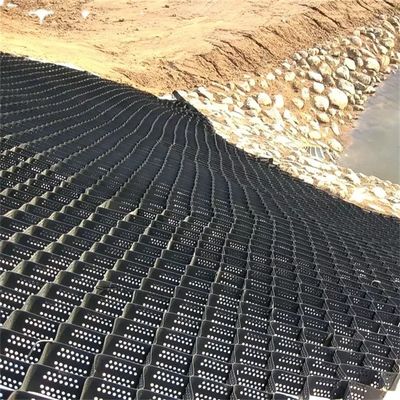1.1mm 1.7mm contrôle de l'érosion par cellules géo pour la stabilisation des pentes et le renforcement du sol