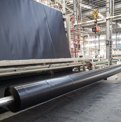 Anti-UV HDPE Liner d'étang 1 mm Longueur 50-200m pour les décharges 0,7 mm Géomembranes imperméables