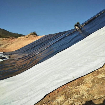 Anti-UV HDPE Liner d'étang 1 mm Longueur 50-200m pour les décharges 0,7 mm Géomembranes imperméables