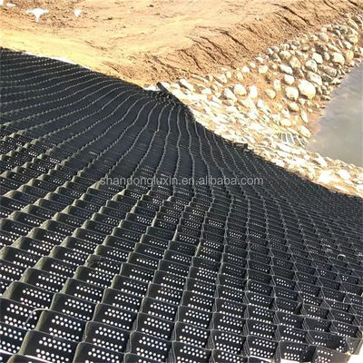 Géocelle en PEHD lisse pour un mur de soutènement durable sur la construction de routes et de chemins de fer