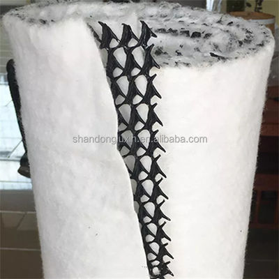 Réseau en polyéthylène en géotextile et géonet 3D composite