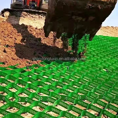 Réseau de géocellules de stabilisation du sol pour le renforcement du sol et le soutien des murs de soutènement