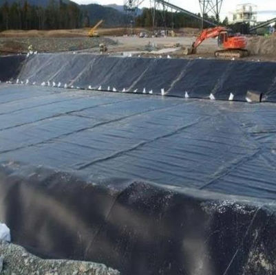 Échantillon fourni Géomembrane en PEHD pour le réservoir du lac, le revêtement du barrage, la piscine, la piscine de poisson, la ferme d'étang