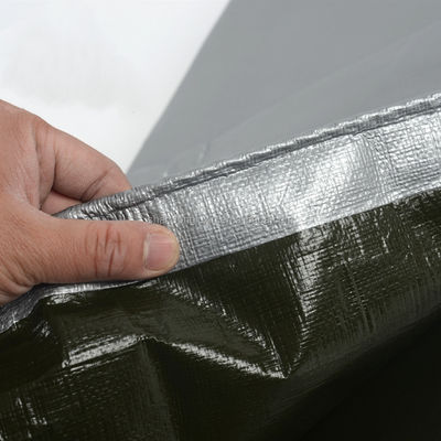 Tailles personnalisées Écharpe PE imperméable revêtue de motif et de poids personnalisé