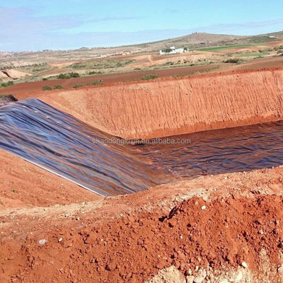 1 mm Liner d'étang de poisson pour l'élevage de poissons barrage d'étang Longueur de l'étang 50m-100m ou selon les exigences du client