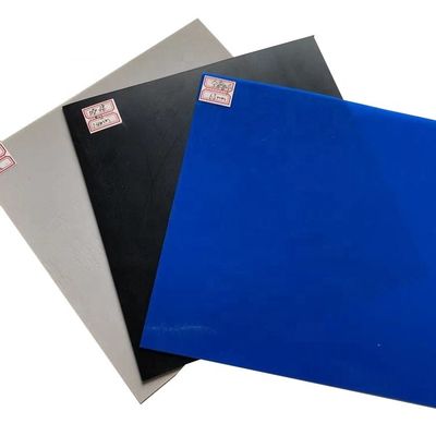 Matériau étanche au HDPE Ferme de poissons Géomembrane Noir Bleu Vert Couleur pour la cuisine