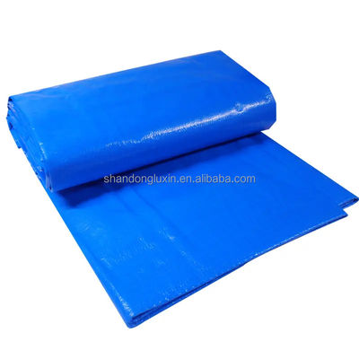 6*6-16*16 Densité double face étanche au PE revêtue de bâton en toile pour travaux lourds