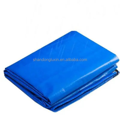 6*6-16*16 Densité double face étanche au PE revêtue de bâton en toile pour travaux lourds