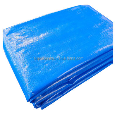 Tissu tissé sur mesure de bâche en plastique pour la protection extérieure et la durabilité