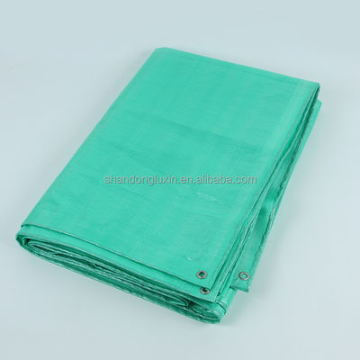 Tissu tissé sur mesure de bâche en plastique pour la protection extérieure et la durabilité