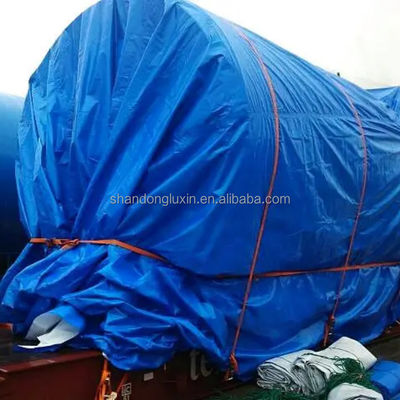 500D-1500D HDPE tissage avec lamination LDPE toile en plastique couverture de bâche