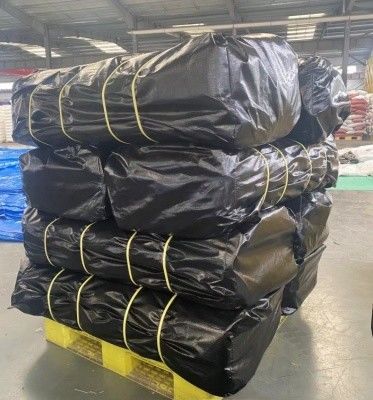 500D-1500D HDPE tissage avec lamination LDPE toile en plastique couverture de bâche