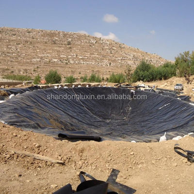 La feuille de revêtement de bassin en PEHDL pour le projet de réservoir en Malaisie 1m-8m Largeur du matériau HDPE