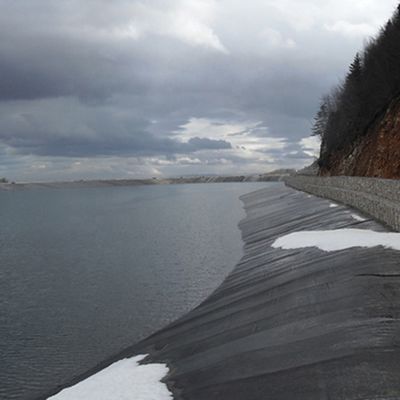 Liner de barrage de grande qualité pour le projet de barrage de stockage d'eau en Zambie