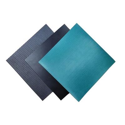 0.5mm HDPE géomembrane pour l'élevage de crevettes de poisson en noir blanc bleu vert personnalisé