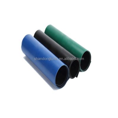 0.5mm HDPE géomembrane pour l'élevage de crevettes de poisson en noir blanc bleu vert personnalisé
