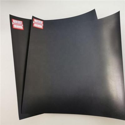 Longueur 50m-100m/Roll Liner de géomembrane HDPE pour étang de pisciculture 0,5 mm 1,0 mm 1,2 mm 2 mm