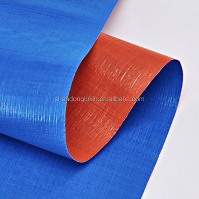 Étoffe de bâton en PE à rayures Étoffe de bâton en PE bleu Étoffe de bâton imperméable à l'eau à rayures