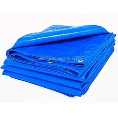 Légère couverture de bâche en PE vert pour feuille imperméable épaisseur personnalisée