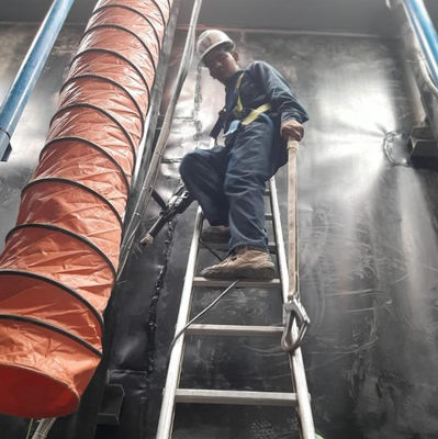 0.1mm-2.5mm HDPE Geomembrane Liner pour les étangs formation sur place et une excellente durabilité