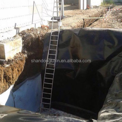0.3 mm-3.0 mm Épaisseur géomembrane en PEHD pour barrage Liner réservoir d'exploitation minière crevette étang