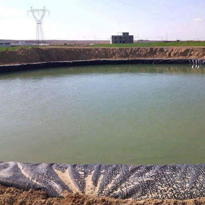 1m-8m largeur réservoir de poissons barrage étang liner avec géomembrane HDPE et double surface lisse