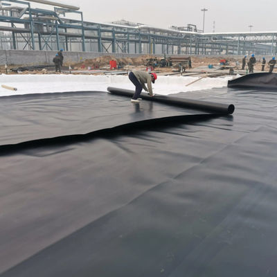 500 microns 0,5 mm épaisseur de poisson étang liner HDPE géomembrane pour étang étanchéité
