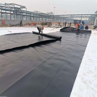 Géomembrane en HDPE pour étang de poisson en plastique environnemental lisse avec style de conception industrielle