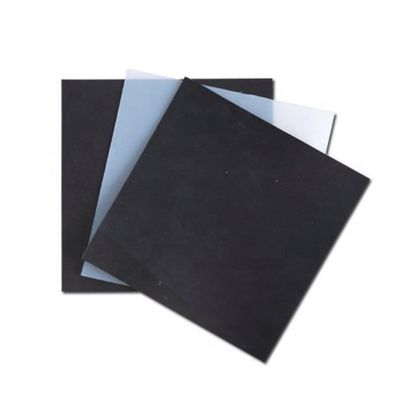 Installation facile 2 mm HDPE Geomembrane Liner pour manger dans l' étang de culture de crevettes de poisson