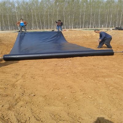 0.5mm 1mm 1.5mm 2mm géomembrane HDPE pour les revêtements d'étang de poisson dans le style de conception industrielle