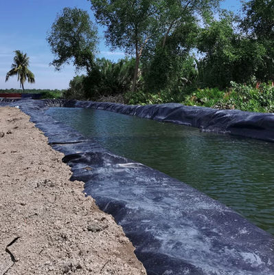 2.0mm HDPE Dam Liner Surface lisse/texturée des deux côtés pour les applications de construction