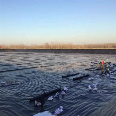 Géomembrane en plastique HDPE à rouleau imperméable à haute densité pour lac artificiel