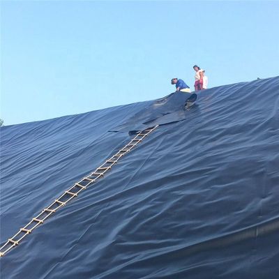 Liner de barrage à géomembrane en HDPE lisse des deux côtés pour l'irrigation traditionnelle des étangs de poissons