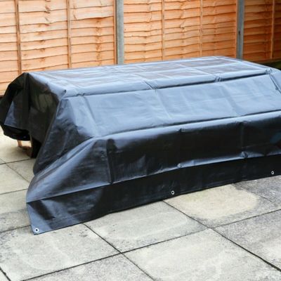 Couverture de camion en PE Étarpe lourde et imperméable pour toute protection contre les intempéries