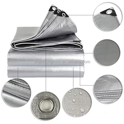 Couverture de tente pour camions en plein air 100% imperméable à l'eau PE lourd papier de bâton 50-300gm tissé