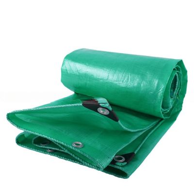 Tissus en PE laminés en PE à l'extérieur pour l'agriculture et en HDPE en tissu vert