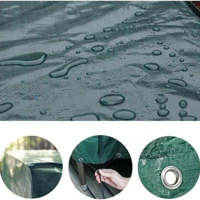 50 à 300 g de tissu de bâche en PE imperméable à l'eau pour diverses applications