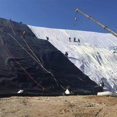 50m-100m longueur géomembrane HDPE pour étang de poisson imperméable à l'eau dans la piscine